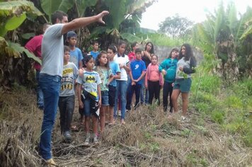 Crianças atendidas pelo CRAS Divinolândia participam de atividades de conscientização ambiental
