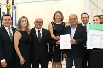 Divinolândia assina acordo do programa A União Faz a Vida; em parceria com Sicredi