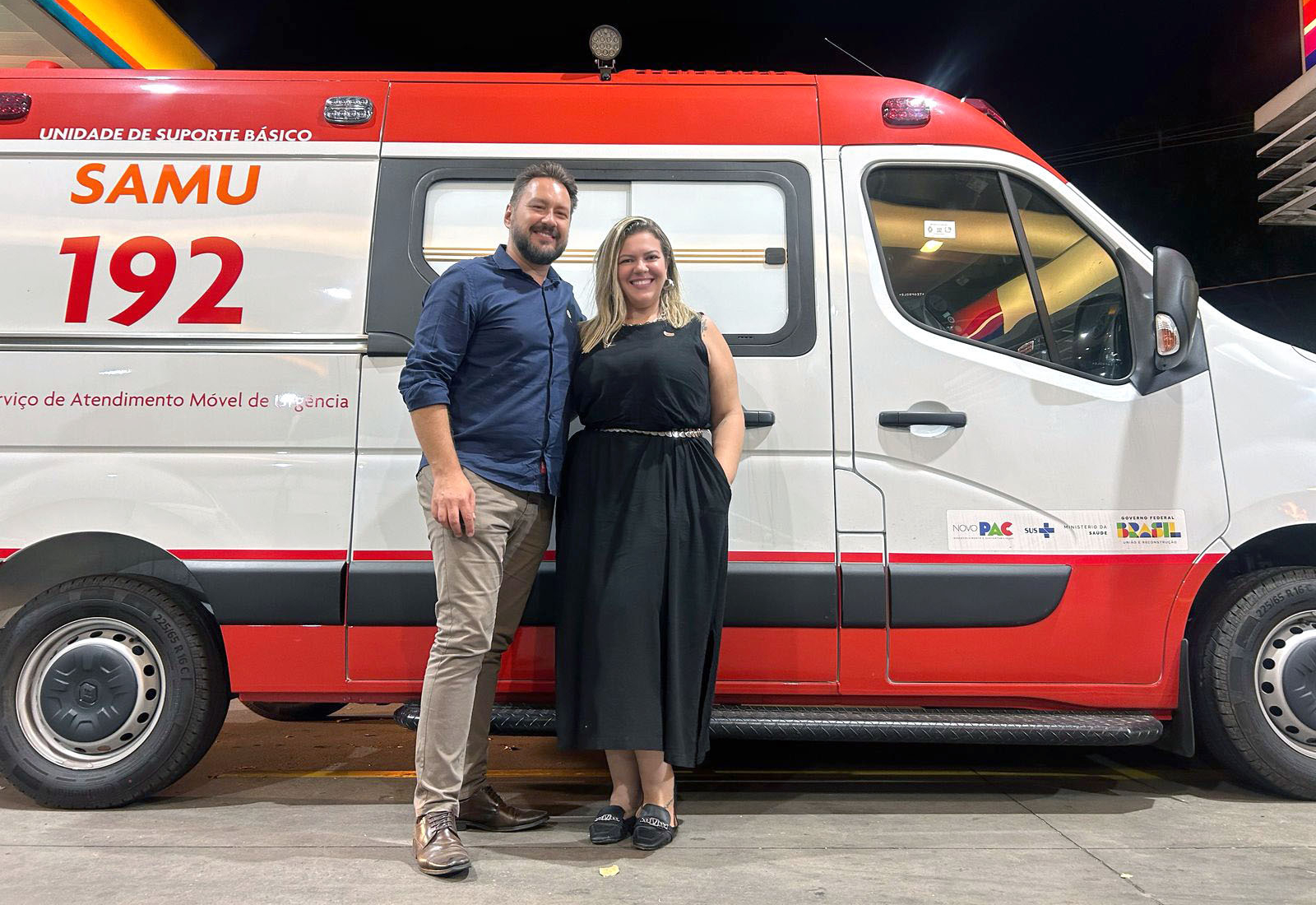 DIVINOLÂNDIA CONQUISTA UMA NOVA AMBULÂNCIA PARA O SAMU