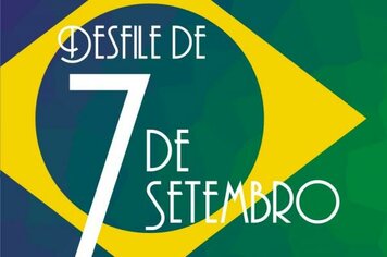 Desfile cívico de 7 de Setembro será neste sábado